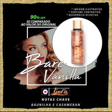 Perfume Similar Gad'is 773 Inspirado em Bare Vanilla Contratipo